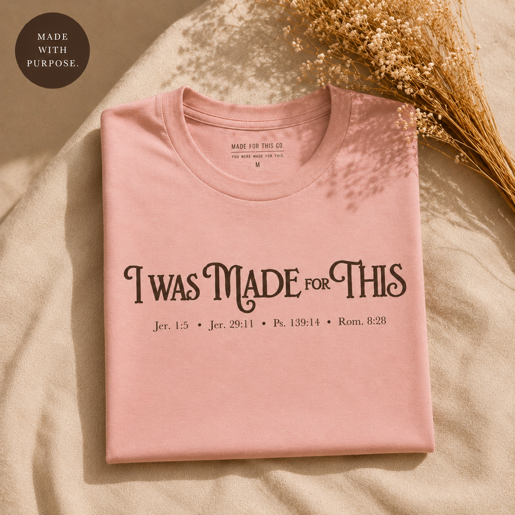 I Was Made For This™ Signature Tee- Pink