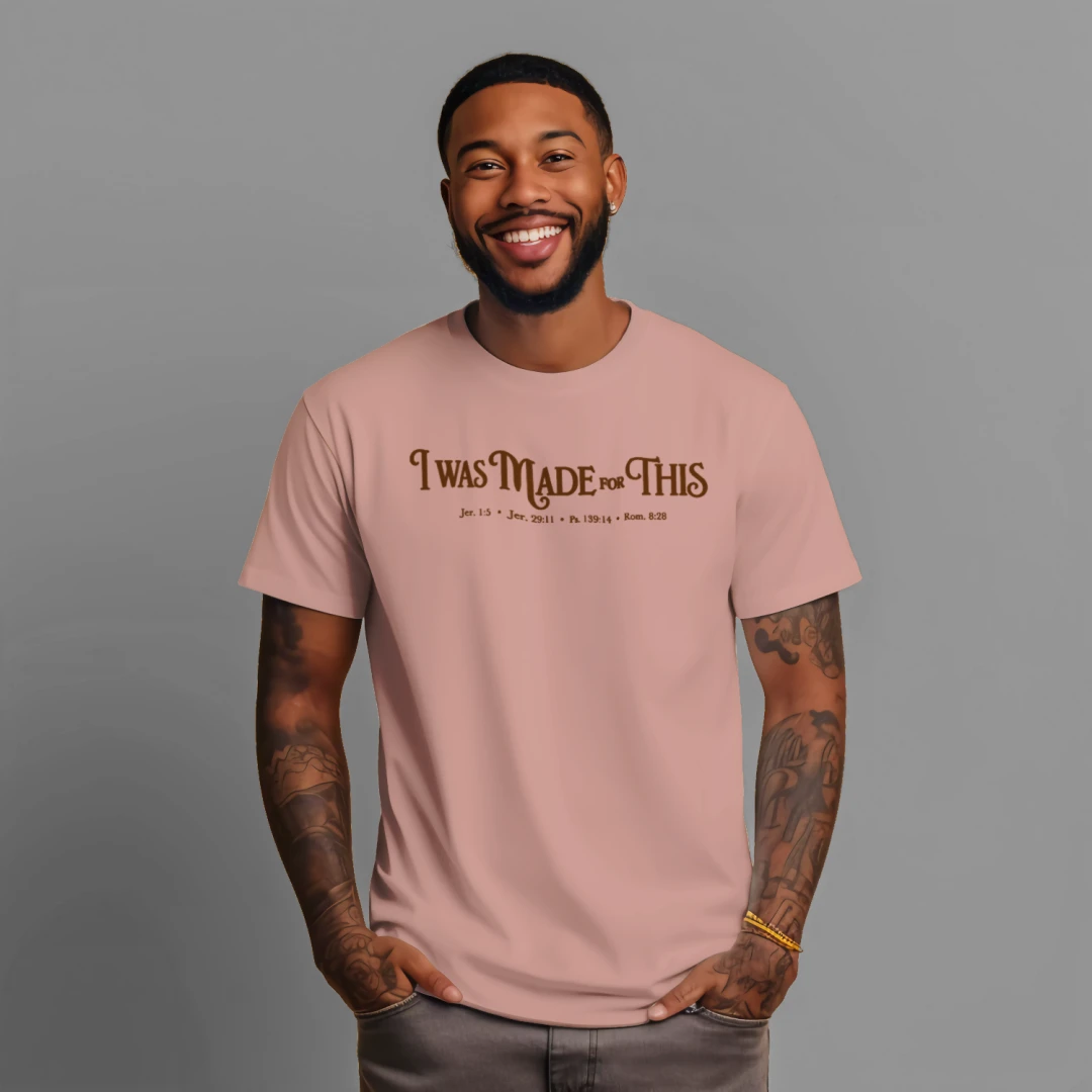I Was Made For This™ Signature Tee- Pink