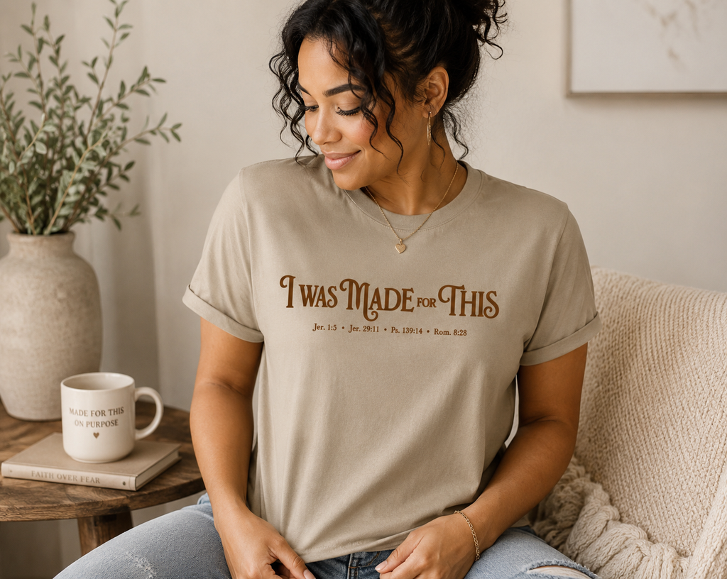 I Was Made For This™ Signature Tee - Cream