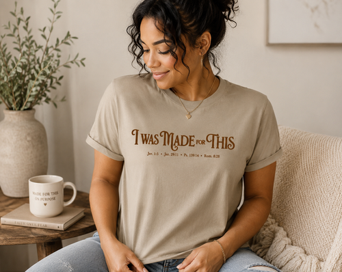 I Was Made For This™ Signature Tee - Cream
